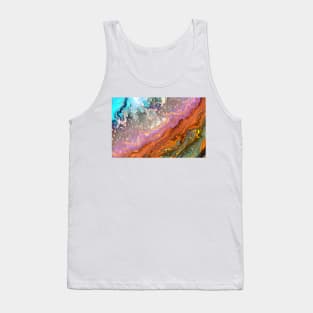 Gemstone Agate Jasper texture 15 Tank Top